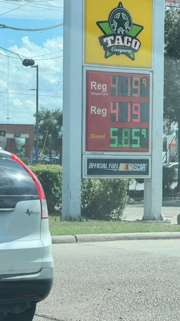 Vuelve a subir la gasolina en el Valle de Texas